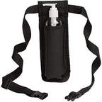 Essential oil bottle sorting bottle storage bag Aromatherapy liquid shower gel bag Massage technician tool waist bag（Black single tube）