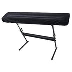 88 Key Keyboard Dust Cover - Stretchable Fabric Protector for Digital Piano & Electronic Keyboards (Black) - Universal Fit with Storage Bag