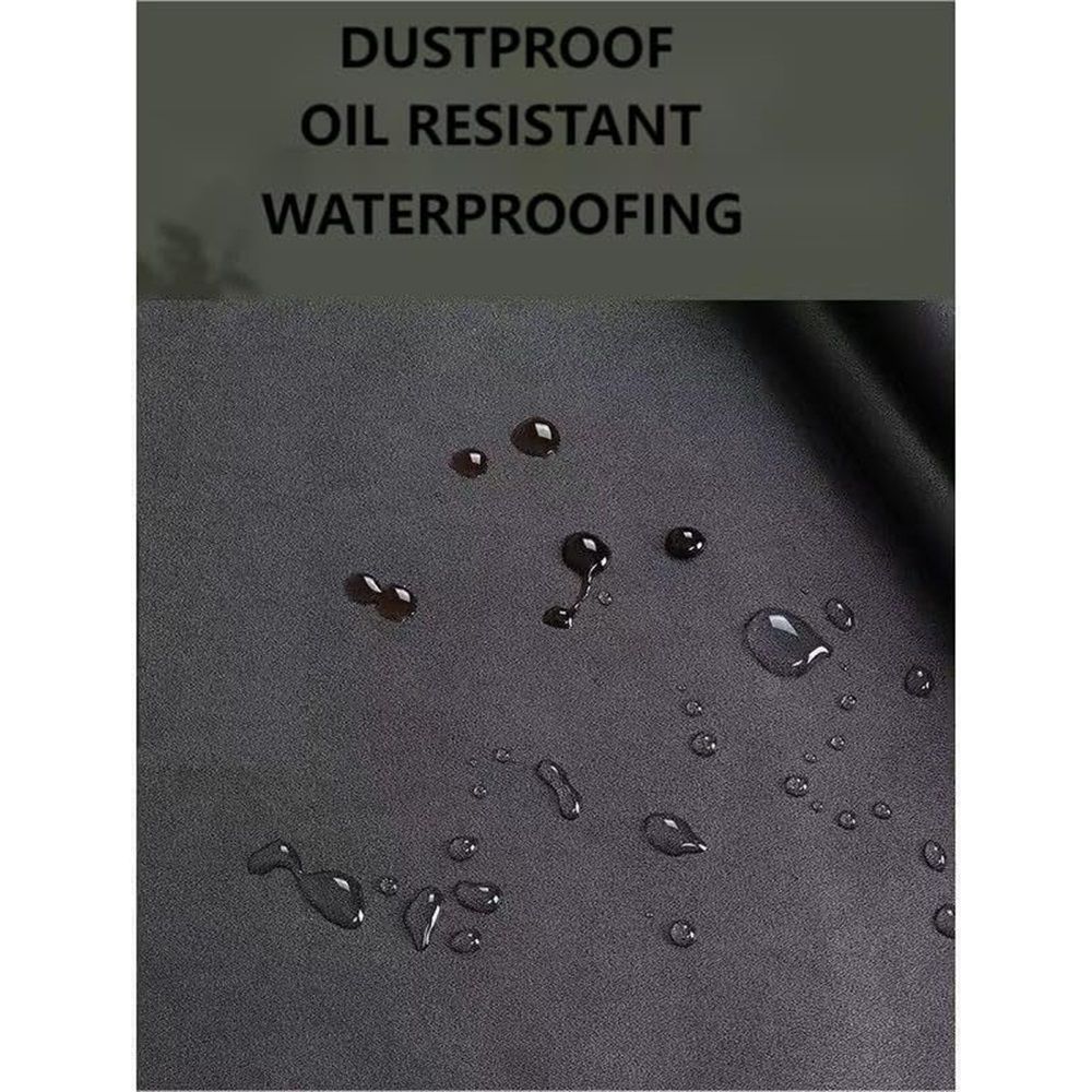 Upright Piano Cover-Black Piano Cover-Pet Paw Protector-Waterproof, Dustproof, Sunproof-Reusable Washable Piano Full Cover（420D：153*60*110cm black）