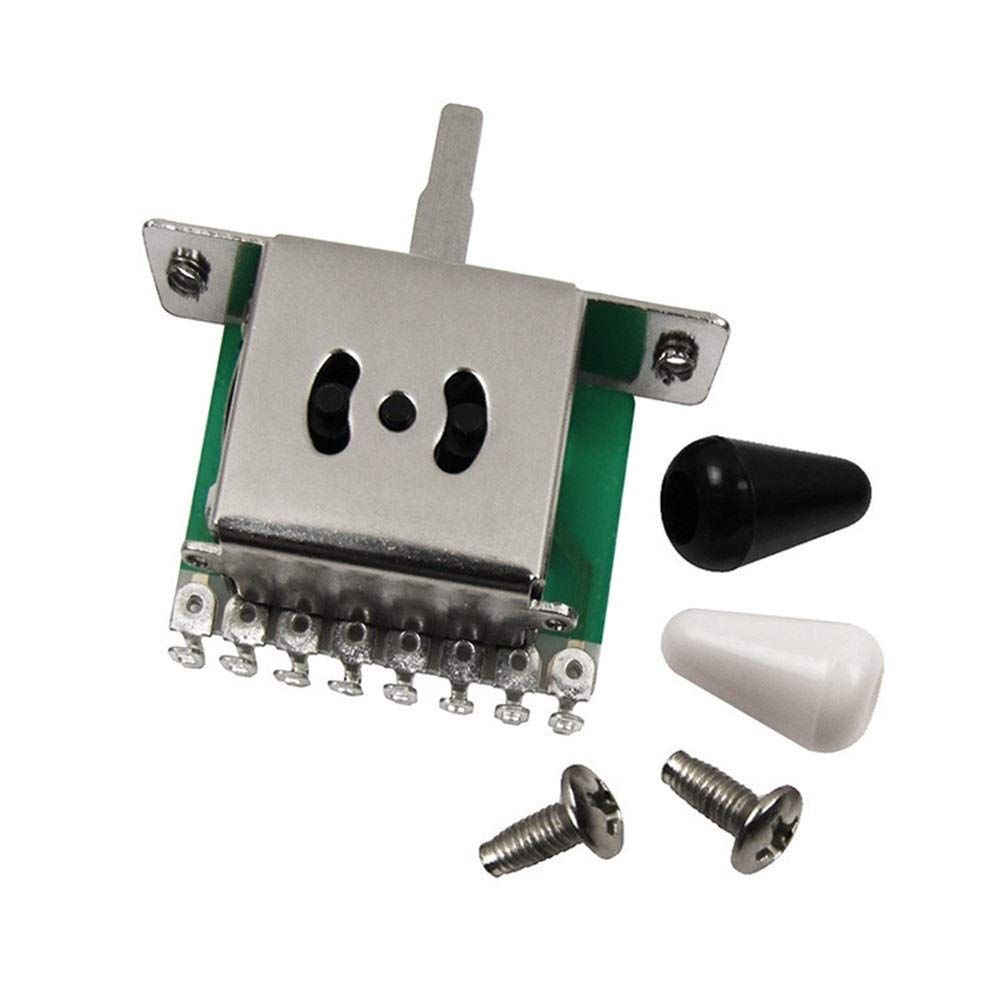 3 pack 5-Way Guitar Blade Switch Pickup Selector for Import  Style Electric Guitar, for Accessories Parts (Color: Green)