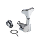 4 pack（2 left+2 right）Full Sealed Machine Heads Tuners Tuning Pegs Keys with Y-Style Button for Electric Bass