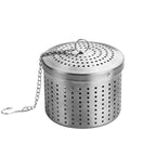 2 pack Large Tea Ball Infuser for Loose Leaf Tea & Spice Ball for Cooking Soup, Stainless Steel, Chain Hook, Extra Fine Mesh Tea Strainer Ball for Herb, Iced Tea