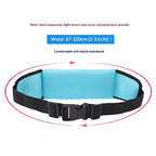 Running Belt for Women and Men, Money Belt and Running Fanny Pack, Hiking Fanny Pack, Holder for Cell Phone, Money, and Keys, Adjustable Belt Pouch fits Most Phone and Waist Sizes