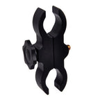 2 pack Universal Quick Release Gun Scope Sight Flashlight Torch Clip Holder Clamp Mount Fits Multiple Scope Size（Excluding flashlight）