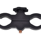 2 pack Universal Quick Release Gun Scope Sight Flashlight Torch Clip Holder Clamp Mount Fits Multiple Scope Size（Excluding flashlight）