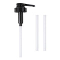 2 pack Oyster Sauce Dispenser Pump – Squeeze Pump for Soy Sauce, Chili Oil, Ketchup, Tomato Paste, Condiments – Reusable Kitchen Tool for Bottles (black)