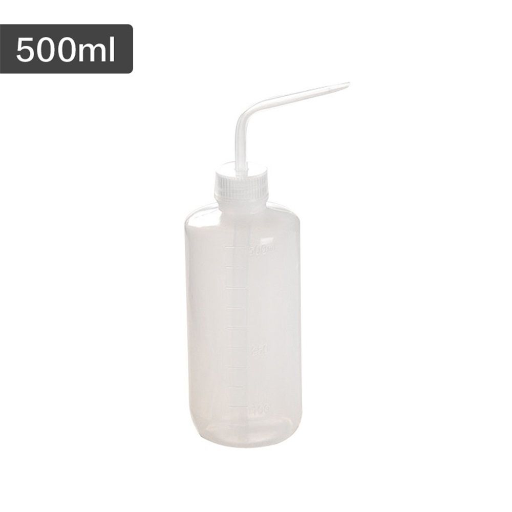 2 pack Liquid Filling Bottle - 500mL, Convenient plastic Tattoo Squeeze Bottle for Label Tattoo Supplies