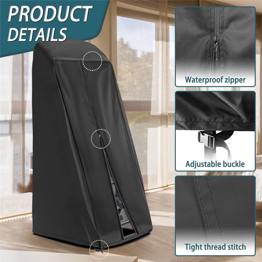 Inversion Table Cover - Dustproof and Waterproof Inversion Equipment Protection Covers (47" L X 28.3" W X 63" H) - Keep Your Inversion Table Safe from Dirt and Scratches（Only cover）