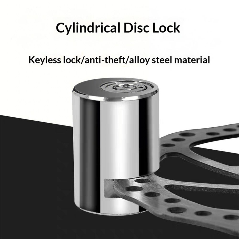 Disc Brake Lock, Heavy Duty Disc Brake Lock High Strength Anti-Theft Safety Disc Brake Lock with 2 Keys for Motorcycle Motorbike and Accessories