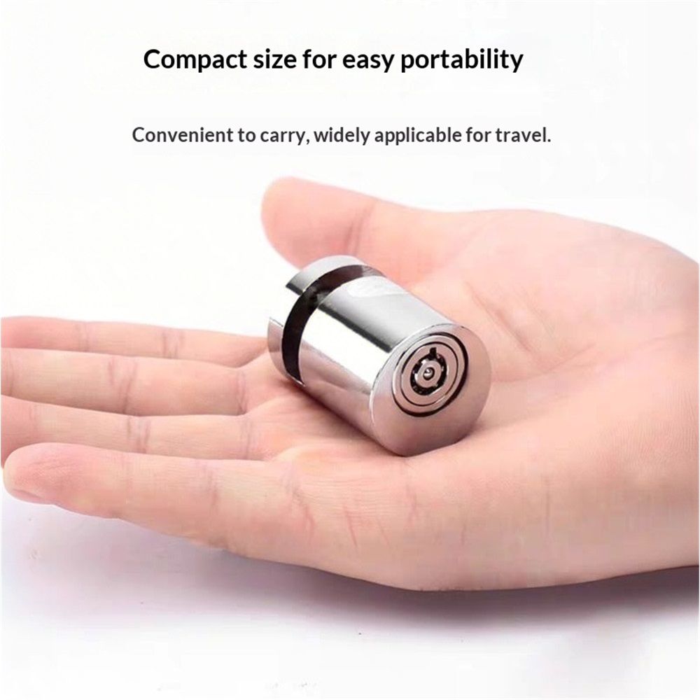 Disc Brake Lock, Heavy Duty Disc Brake Lock High Strength Anti-Theft Safety Disc Brake Lock with 2 Keys for Motorcycle Motorbike and Accessories