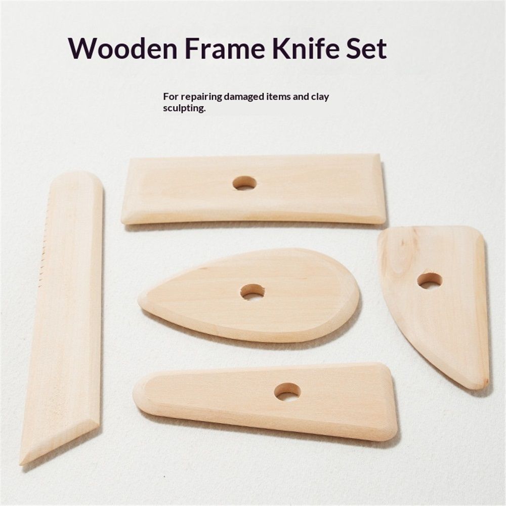 2 set DIY Ceramic Tools Art Tools Potters Rib for Pottery/ Sculpting/ Ceramic/ Polymer Clay Carving Modelling Using