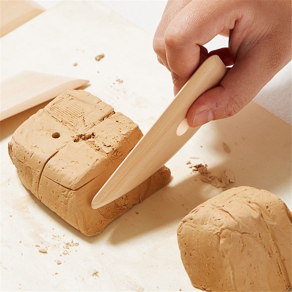 2 set DIY Ceramic Tools Art Tools Potters Rib for Pottery/ Sculpting/ Ceramic/ Polymer Clay Carving Modelling Using