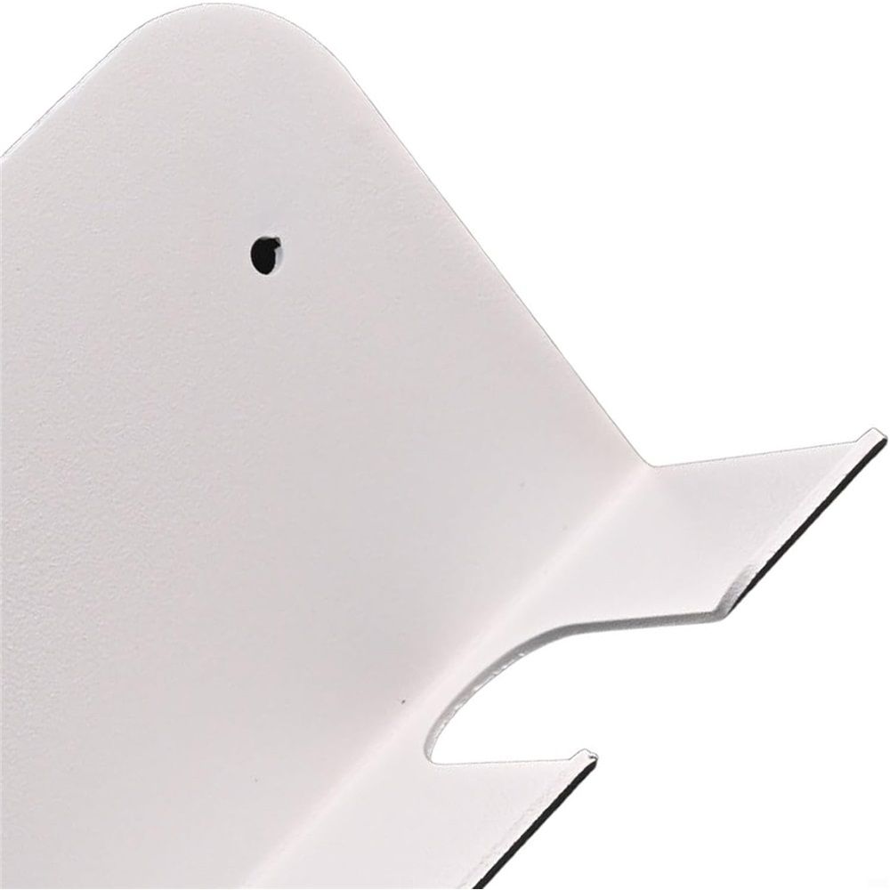 Holder Wall Mount Coffee Portafilter Hanger Self Portafilter Rack for 51mm 53mm 58mm Portafilter (white 2 Slots)