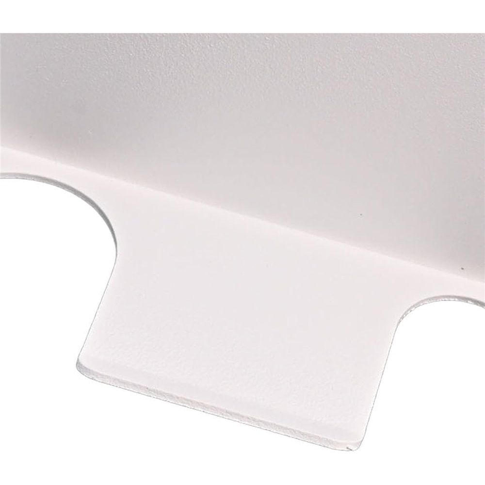 Holder Wall Mount Coffee Portafilter Hanger Self Portafilter Rack for 51mm 53mm 58mm Portafilter (white 2 Slots)
