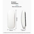 2 pack Handheld Crumb Sweeper, Carpet Sweeper Cleaner with Garbage Collection Nutshell Soft Debris Collector, Reusable Table Sweeper for Table, Mat, Bed Sheets, Sofas