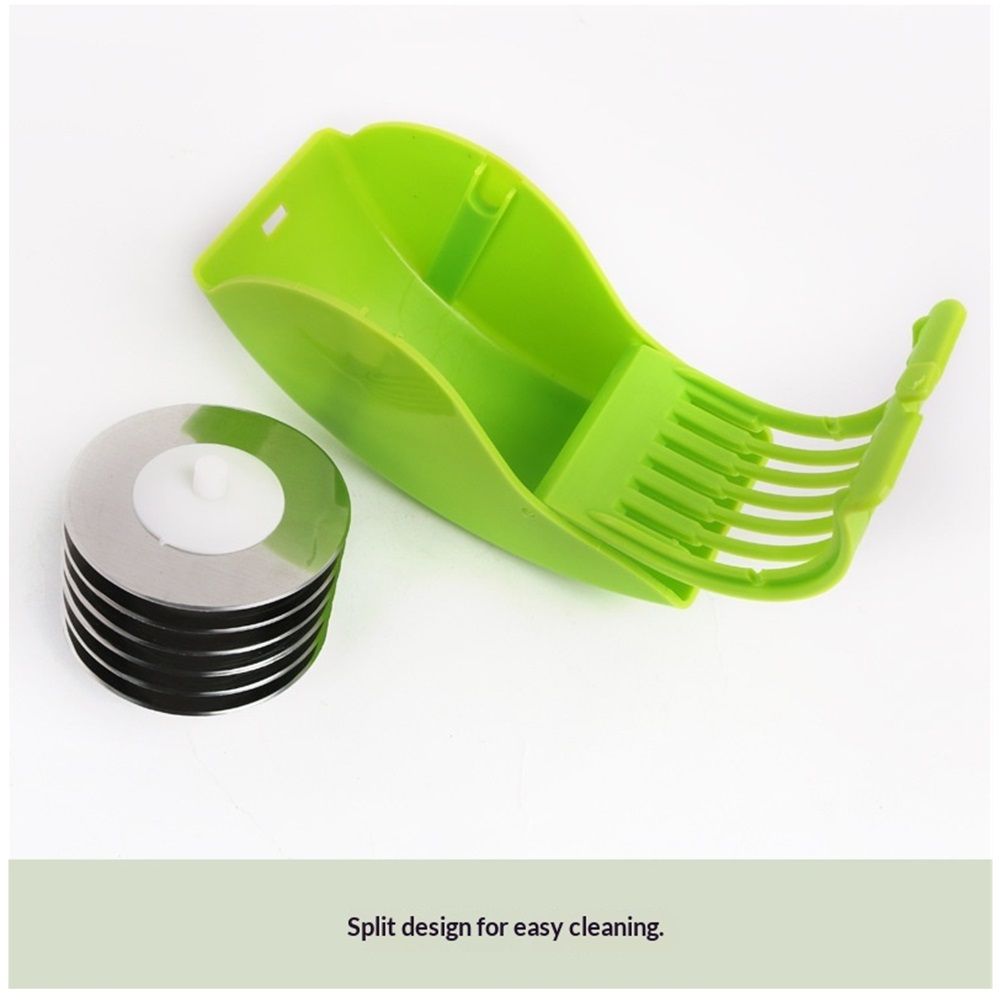 2 pack Herb Roller Mincer, Manual Hand Scallion Chive Mint Cutter with 6 Stainless Steel Blade Kitchen vegetable chop