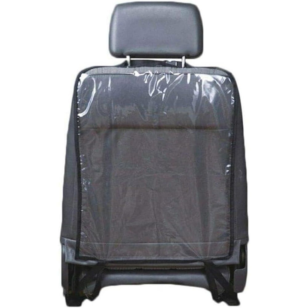 2 pack Car Seat Back Protectors with Adjustable Bottom Strap,for Children Kick Mat Mud Clean Universal Car Seat Back - 2 Pack