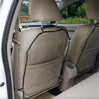 2 pack Car Seat Back Protectors with Adjustable Bottom Strap,for Children Kick Mat Mud Clean Universal Car Seat Back - 2 Pack