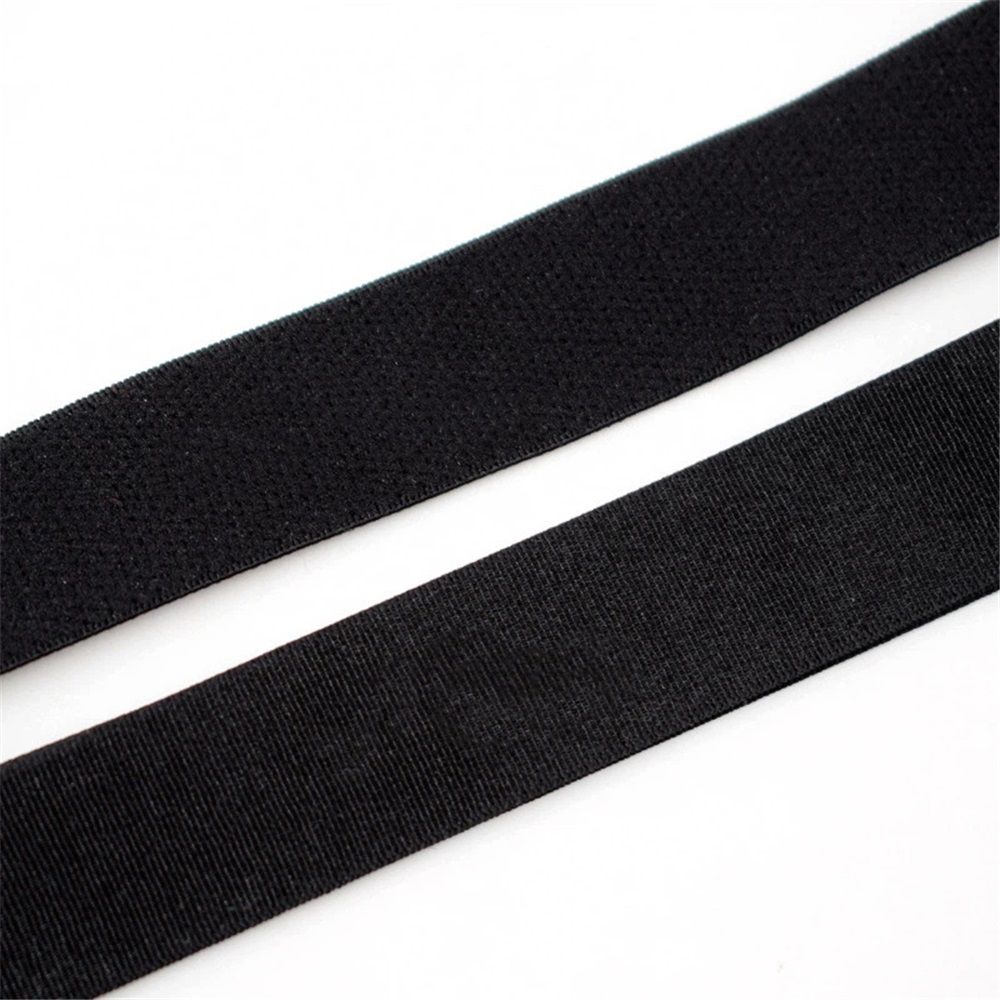 Unisex Adjustable Shirt Garters - Stirrup Shirt Stays - Keeps Shirts Tucked in All Day - Easy-to-Wear Garter Straps with Foot Loop - Black