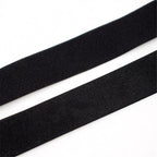 Unisex Adjustable Shirt Garters - Stirrup Shirt Stays - Keeps Shirts Tucked in All Day - Easy-to-Wear Garter Straps with Foot Loop - Black