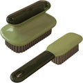 4 Pack Laundry Stain Brush Household Scrub Brush Laundry Brush for Stain Removal,Soft Bristle Brush Stain Brush for Clothes Scrubbing Bathroom Cleaning Brush,Easy to Hold (Green)