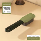 4 Pack Laundry Stain Brush Household Scrub Brush Laundry Brush for Stain Removal,Soft Bristle Brush Stain Brush for Clothes Scrubbing Bathroom Cleaning Brush,Easy to Hold (Green)