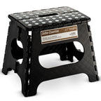 Black Medium Thick Anti slip Folding Stool Outdoor Camping Portable Folding Stool Home Multi functional Home Leisure Gaomaza