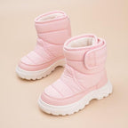 Toddler Boy Girl Anti Slip Warm Winter Boots Black AU8 Size for Outdoor Walking Snow Sport Trekking