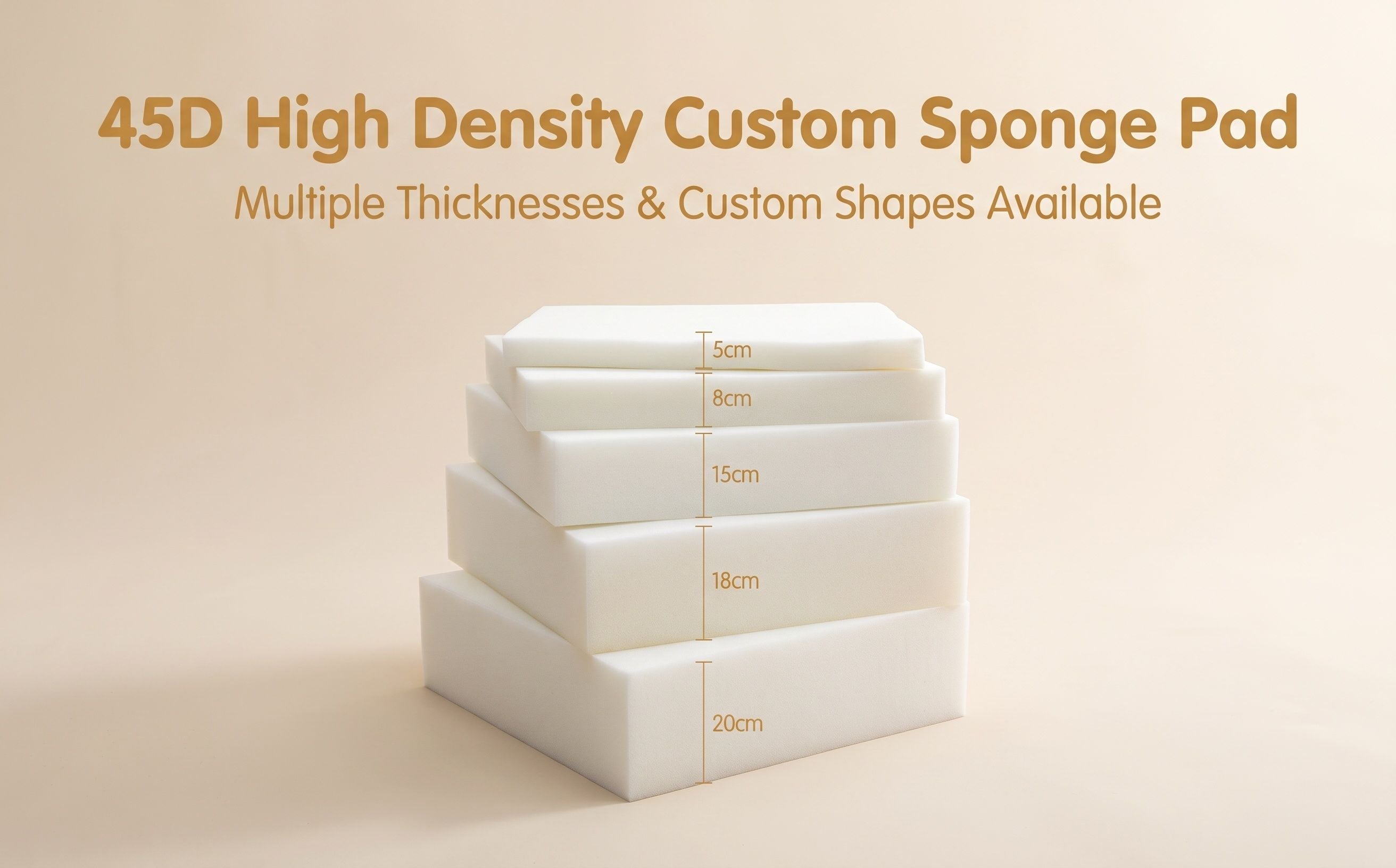 45‑D HR PU Foam Specification（1CBM）