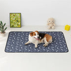 2pcs Pink Ice Silk Pet Pad, Size M (60×50cm)