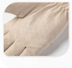 2 Pairs Thermal Gloves,Anti-slip - Grey