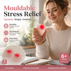 Sweet Moldable Squishy 6cm Strawberry Mochi Maltose 2 Pack, Lazy Home Duo Set
