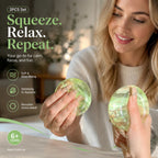 Fresh Grape Green Squishy, Tender Slow Rebound Sensory Toy 6cm 2 Pack