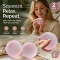 Matte Dreamy Pink Squishy 6cm 2 Pack