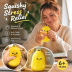 Sunny Yellow Banana Squishy, Creamy Mud Feel For Daily Unwinding