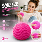 Soothing Spiky Ball Squishy, Pink