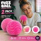 Soothing Spiky Ball Squishy Pink 2 Pack