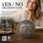 Sentimental Vintage Decision Coin Replica, Perfect Holiday Gift, 1 Pack