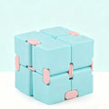 2pk Pastel Blue & Green Infinity Fidget Cube