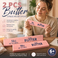 Pink Butter Stick 23cm Stress Relief Toy 2 Pack, Lovely Present