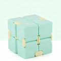 2pk Pastel Green & Pink Infinity Fidget Cube