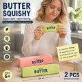 Matcha & Pink Butter Stick 23cm Stress Relief Toy 2 Pack