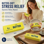 Coffee & Strawberry Butter Stick 23cm Stress Relief Toy 2 Pack