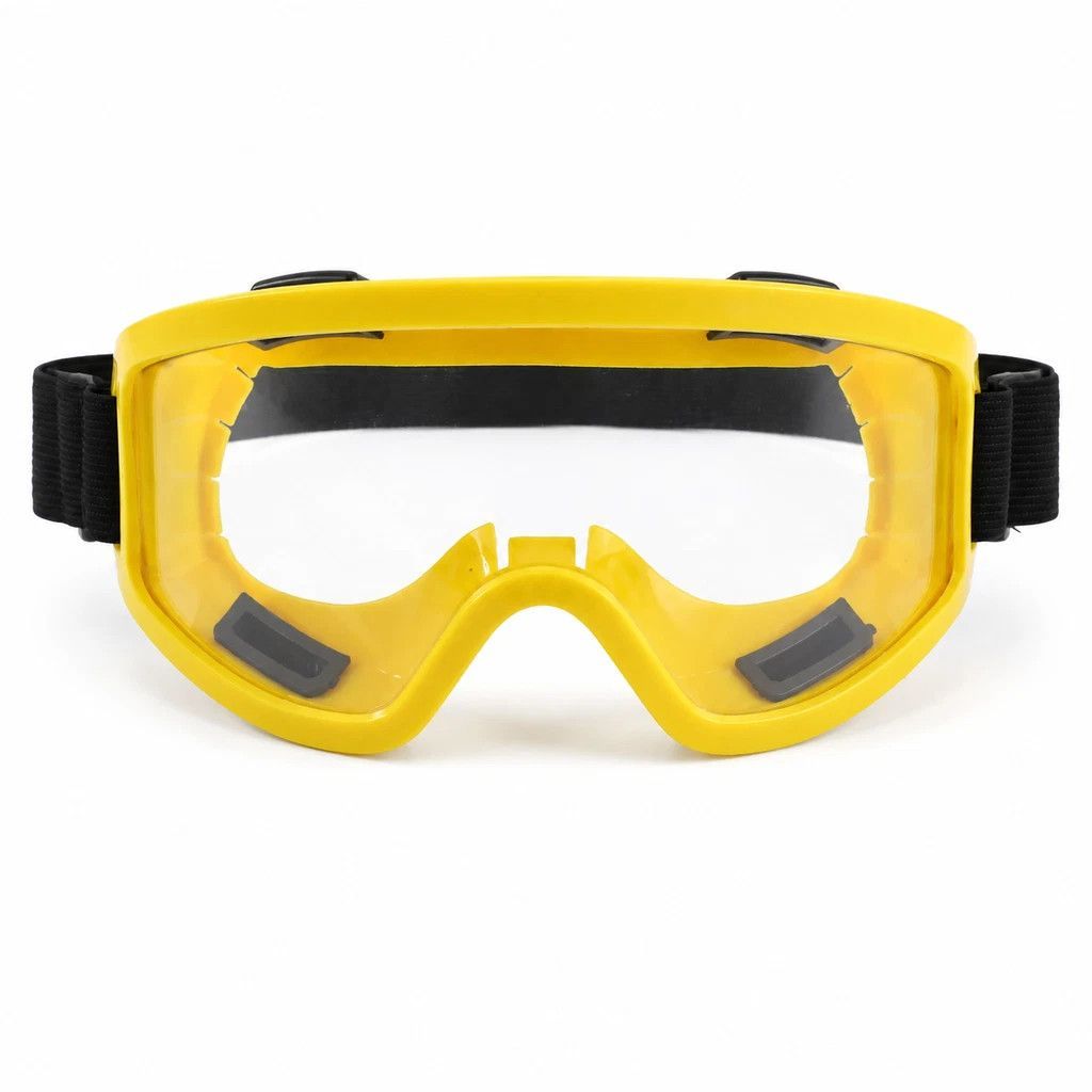 Sweet Surprise Outdoor Protective Glasses, Yellow Frame Clear Lens