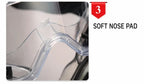 Sweet Surprise Outdoor Protective Glasses, Yellow Frame Clear Lens