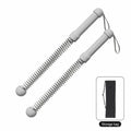 No Cable Swing Battle Rope, 3.42 Lbs A Pair, 17.32in Grey, Full Body Muscle Training Gear, Indoor Outdoor Workout, With Storage Bag, Nice Sports Gift