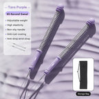 No Cable Training Battle Rope, 3.09 Lbs A Pair, 16.93in Purple, Cordless Spring Workout Rope For Body Shaping, With Storage Bag, Perfect Home Gym Gift