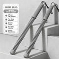 Cordless Spring Fitness Battle Rope, 2.18 Lbs A Pair, 16.93in Grey, Body Shaping Strength Training Swing Rope For Home & Outdoor Use