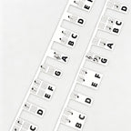 88 Keys Black Piano Note Strip 1pcs Keyboard Sticker