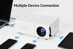 M3S Mini Projector White USB-Powered